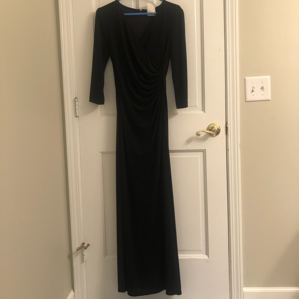 BLACK TADASHI DRESS